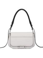 Prada Sibylle Leather Shoulder Bag - White