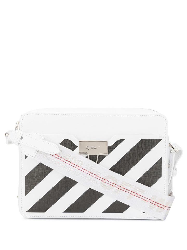Off-white Striped Cross-body Bag