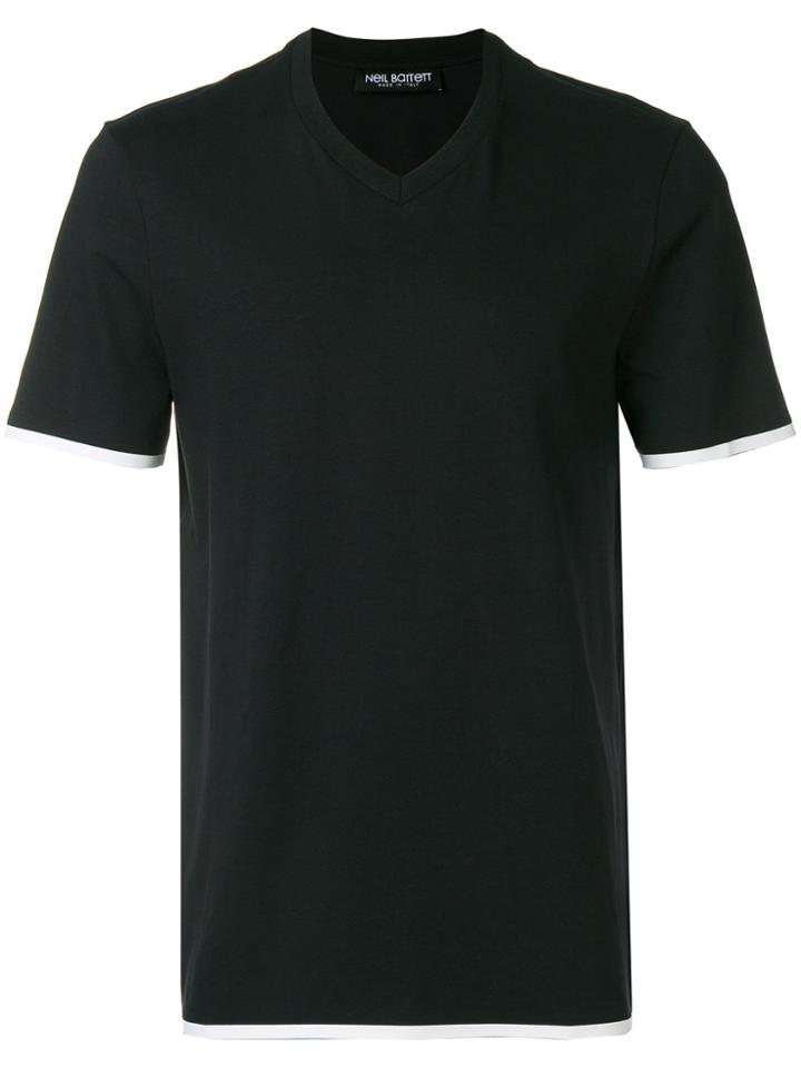 Neil Barrett Knit T-shirt - Black