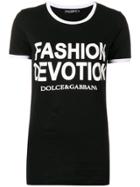 Dolce & Gabbana Fashion Devotion Print T-shirt - Black