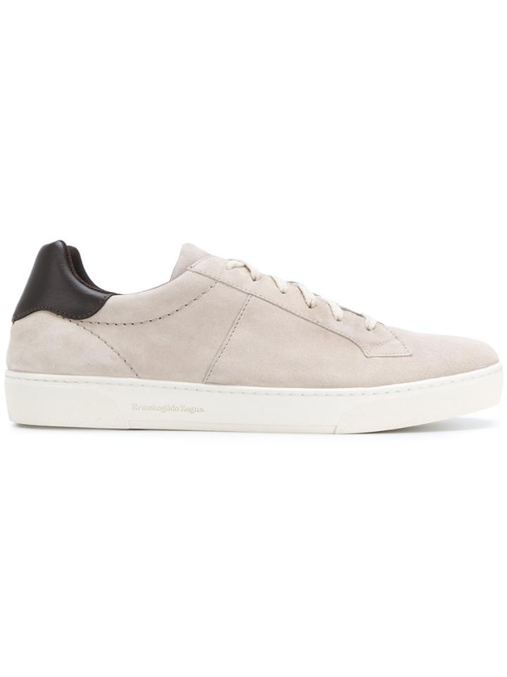 Ermenegildo Zegna Low Top Sneakers - Nude & Neutrals