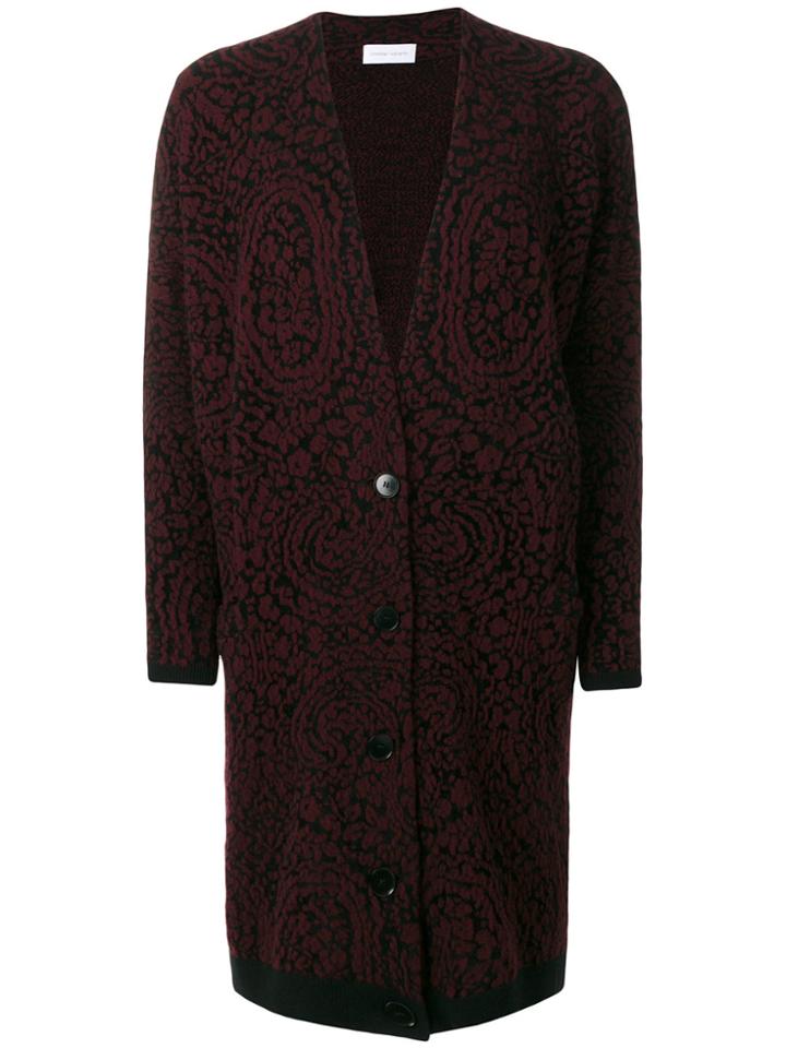 Christian Wijnants Patterned Cardi-coat - Black