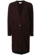 Christian Wijnants Patterned Cardi-coat - Black
