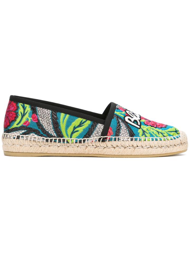 Gucci Blind For Love Pilar Espadrilles - Multicolour
