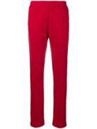 Dondup Piped Seam Track Pants - Red