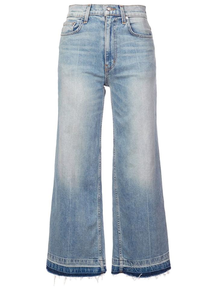 Derek Lam 10 Crosby Dylan Wide Leg Culotte - Blue