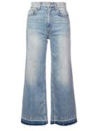 Derek Lam 10 Crosby Dylan Wide Leg Culotte - Blue