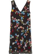 Burberry Hand-beaded Floral Dress - Black