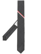 Thom Browne Classic Necktie With Seamed In Red, White And Blue
