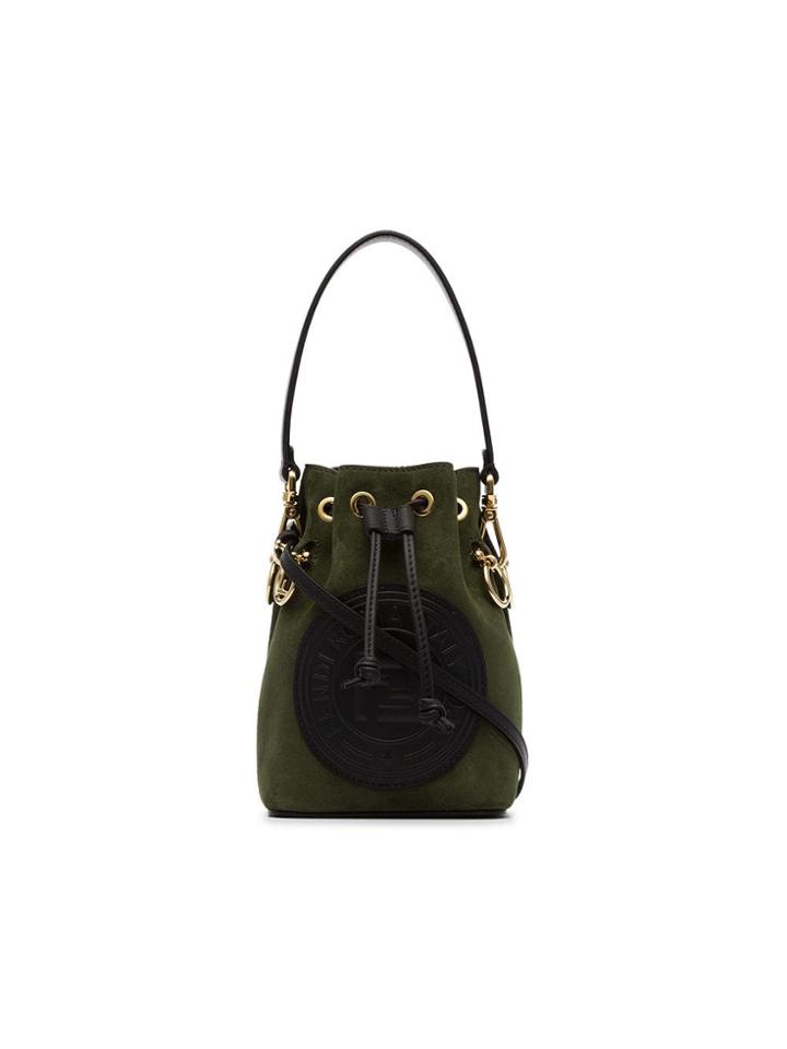Fendi Mon Tresor Small Bucket Bag - Green