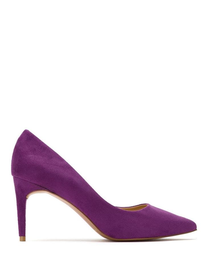 Tufi Duek Suede Pumps - Purple