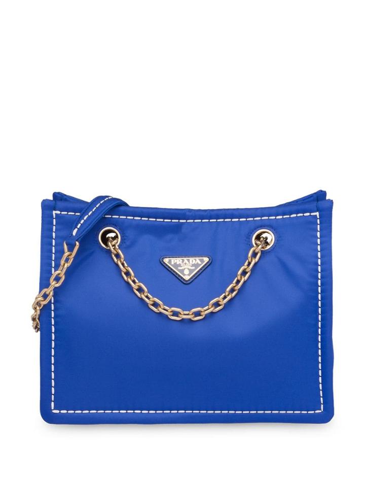 Prada Small Tote Bag - Blue