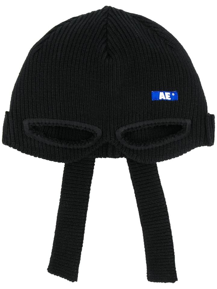 Ader Error Ninja Logo Beanie - Black