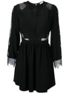Iro Umila Dress, Women's, Size: 36, Black, Triacetate/polyester/cotton