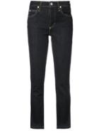 Amo Straight-leg Cropped Jeans - Blue