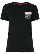 Loveless Printed Pocket T-shirt - Black