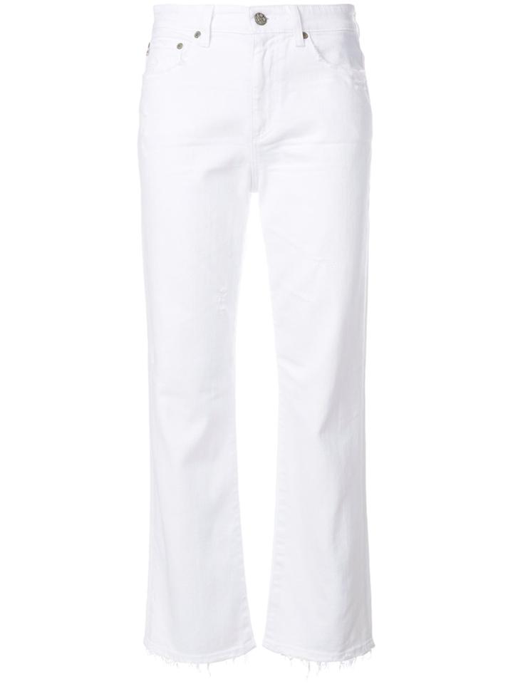 Ag Jeans Straight Jeans - White