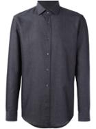 Boss Hugo Boss Classic Shirt, Men's, Size: 39, Grey, Cotton