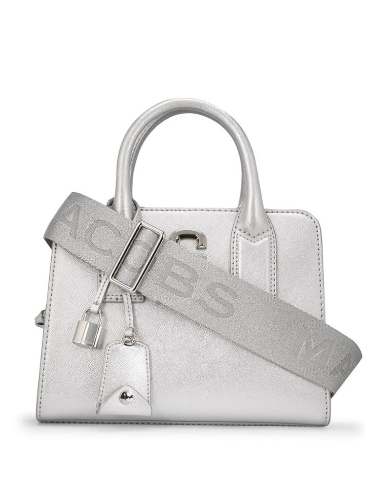 Marc Jacobs Small Big Shot Tote - Silver