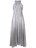 Bianca Spender Lace Cosmopolitan Dress, Women's, Size: 6, Grey, Polyester