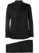 Dolce & Gabbana Three-piece Suit, Men's, Size: 48, Black, Cotton/spandex/elastane/polyester/cupro