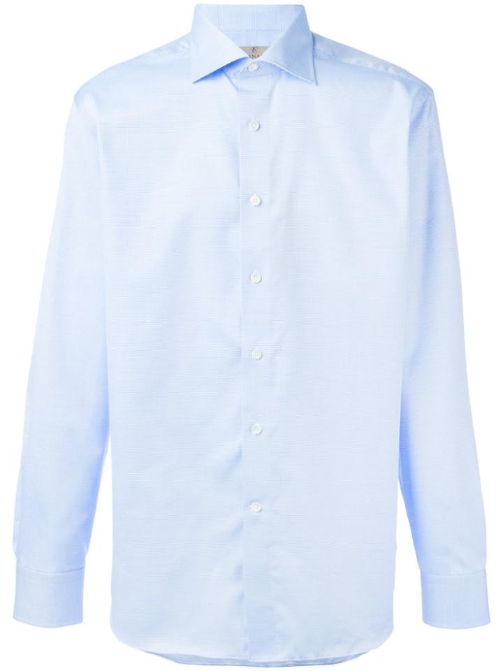 Canali Buttoned Shirt - Blue