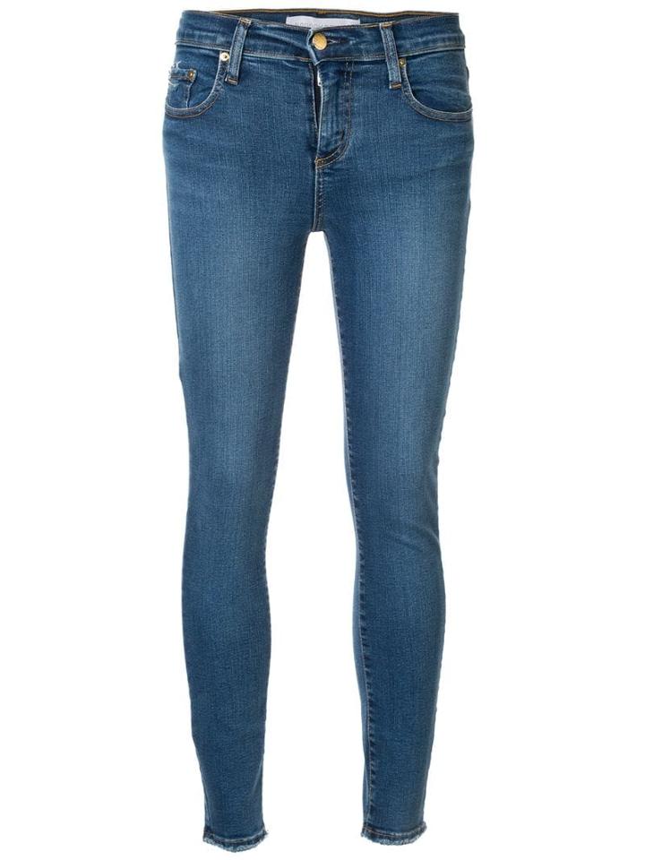 Nobody Denim Geo Skinny-fit Jeans - Blue