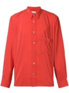 Lemaire Long Sleeve Shirt - Red