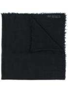 Rick Owens - Follo Scarf - Men - Silk/cashmere - One Size, Black, Silk/cashmere