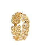 Susan Caplan Vintage 1950s Trifari Bracelet - Gold