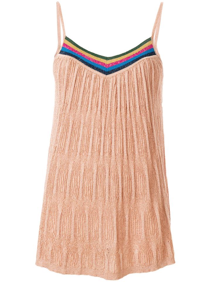 Roberto Collina Knitted Top - Metallic