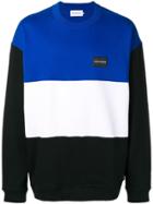 Calvin Klein Jeans Striped Sweatshirt - Blue
