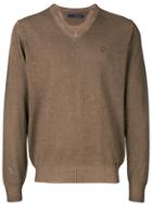 Jeckerson V-neck Sweater - Brown