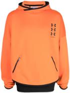 Palm Angels Hooded Logo Sweatshirt - Orange