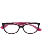 Tommy Hilfiger Cat Eye-frame Glasses - Pink & Purple