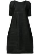 Pleats Please By Issey Miyake Structured Cocoon Top - Black