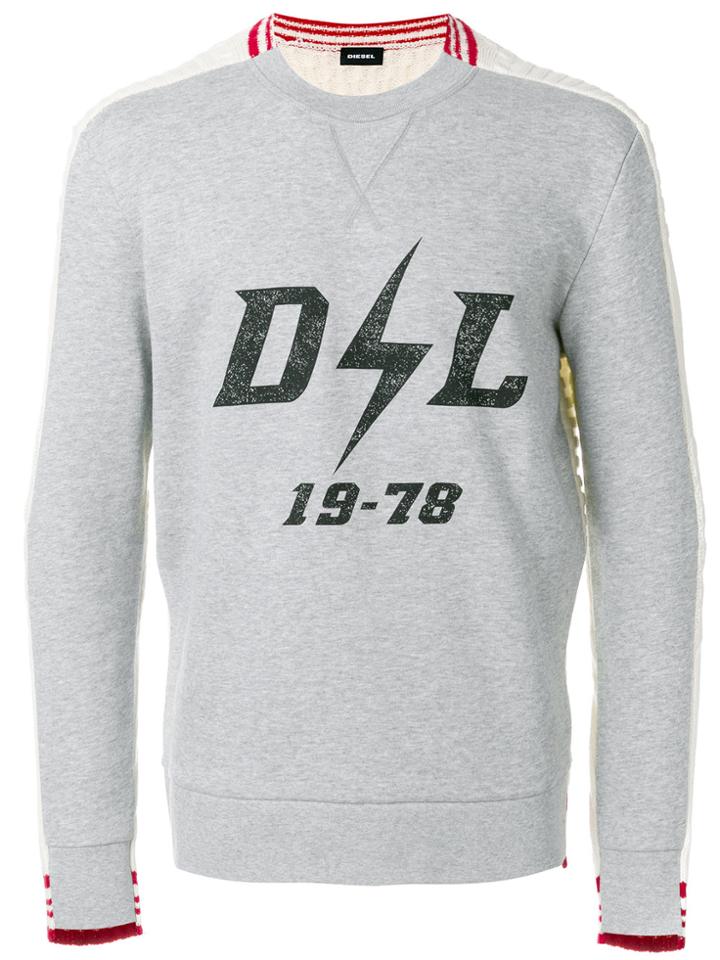 Diesel K-kent Sweatshirt - Grey