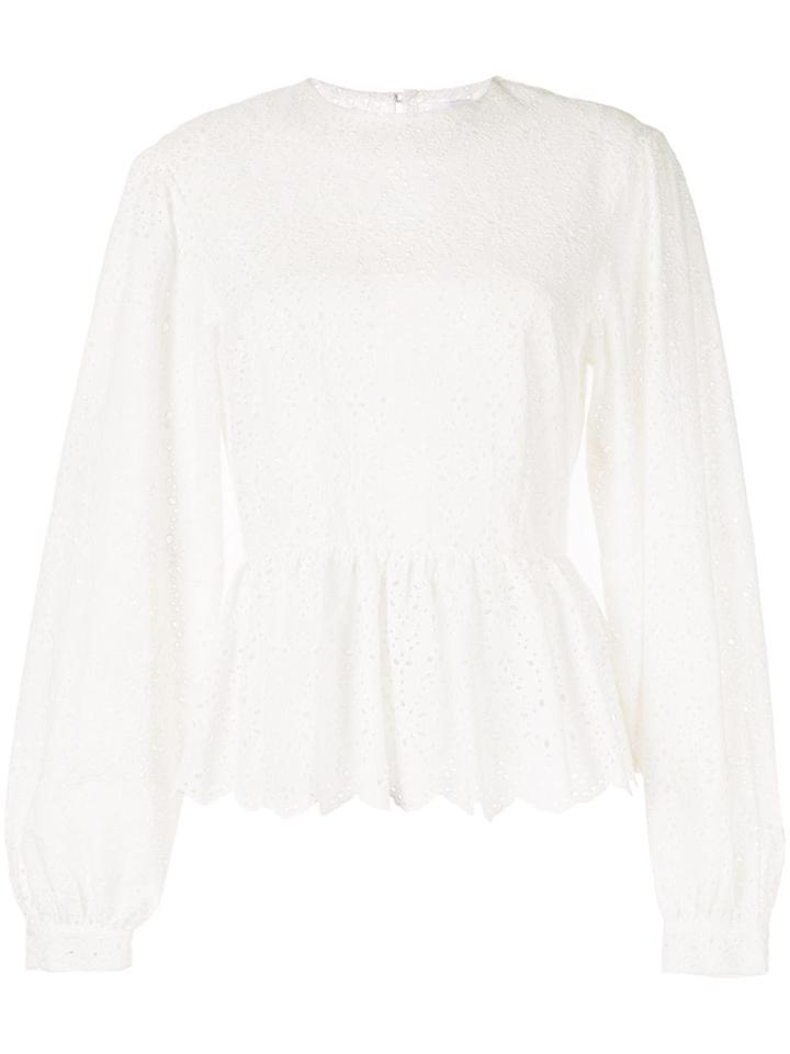 Sir. Amelie Tie Top - White