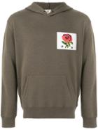 Kent & Curwen Flower Patch Hoodie - Green