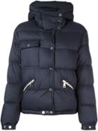 Moncler Padded Jacket, Women's, Size: 2, Blue, Cotton/polyamide/feather