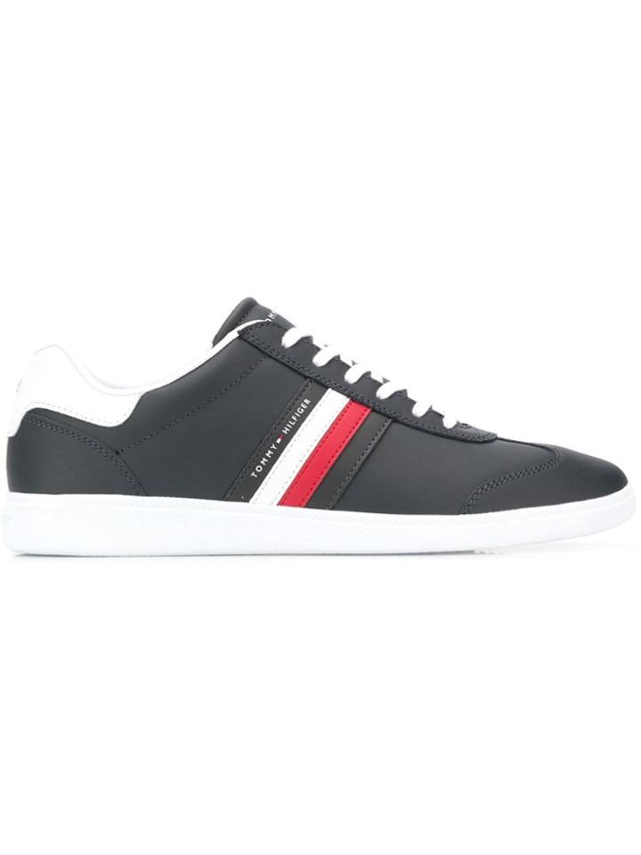 Tommy Hilfiger Tri-stripe Low Tops - Blue