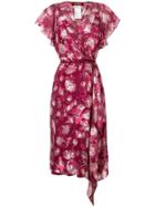 Max Mara Studio Ruffle Detail Dress - Pink