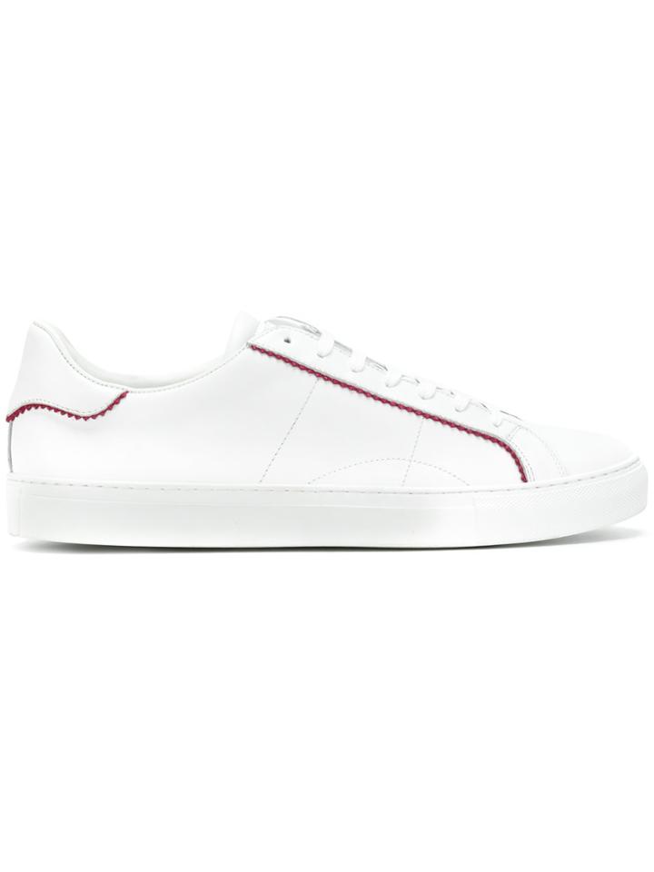 Eleventy Lace-up Sneakers - White
