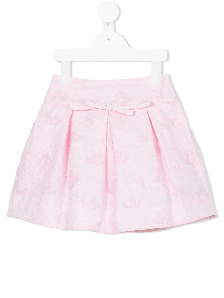 Simonetta Brocade Skirt, Girl's, Size: 6 Yrs, Pink/purple