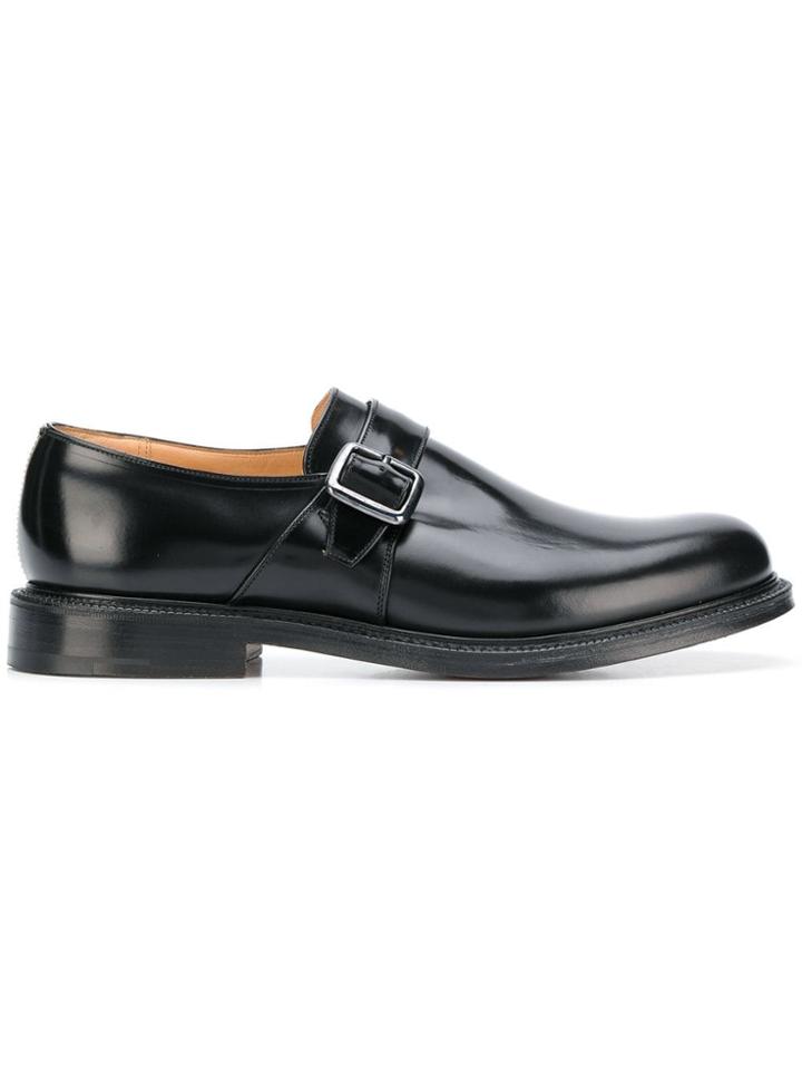 Church's Monk Buckle Strap Loafers - Black