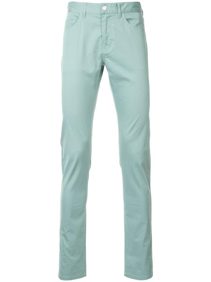 Cerruti 1881 Straight Leg Chinos - Green