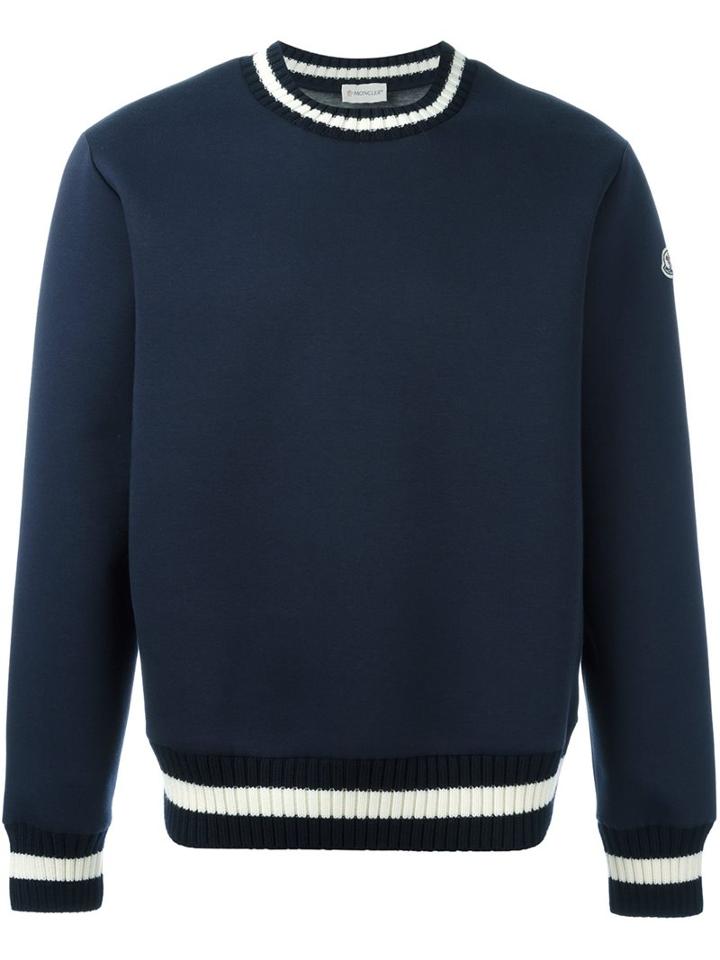 Moncler Contrast Stripe Sweatshirt