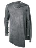 Lost & Found Rooms Scarf Top - Grey