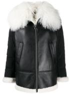 Dorothee Schumacher Zipped Contrast Jacket - Black