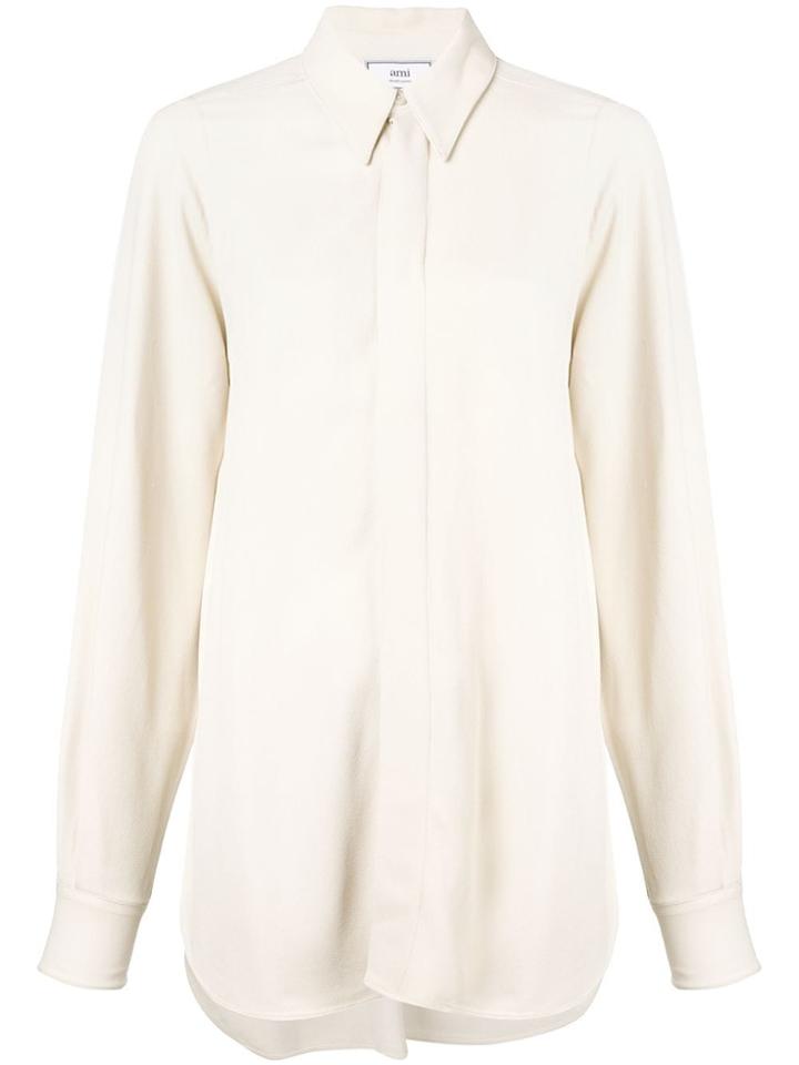 Ami Paris Long Shirt - White